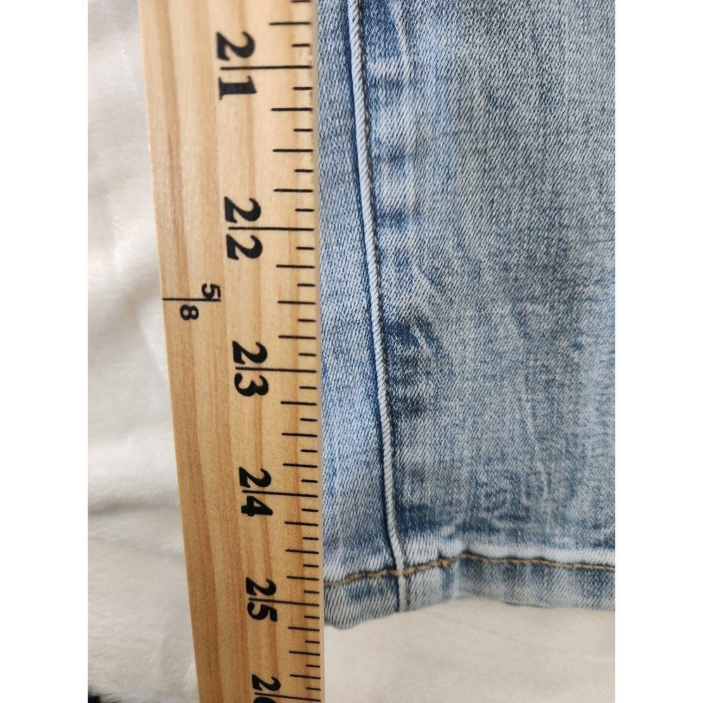 BKE Ellie High Rise Mom Jean Sz 28 straight leg pockets medium wash classic - Picture 8 of 9